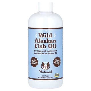 Natural Dog Company, Wild Alaskan Fish Oil, Öl aus wilden Alaska-Fischen, für Hunde, 473 ml (16 fl. oz.)
