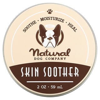 Natural Dog Company, Skin Soother，保溼，2 盎司（59 毫升）