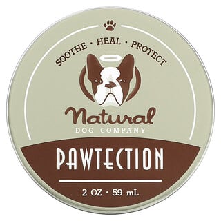 Natural Dog Company, حماية أقدام الحيوانات Pawtection، ‏2 أونصة (59 مل)