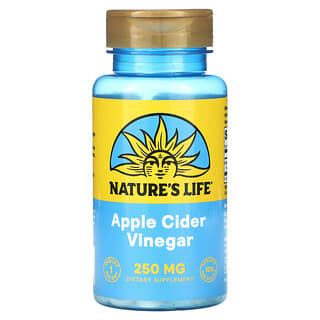 Nature's Life, Vinagre de sidra de manzana, 250 mg, 100 comprimidos