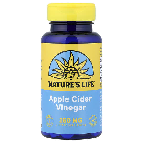 Nature's Life, Apple Cider Vinegar, 250 mg, 100 Tablets (Discontinued Item) — product photo 1