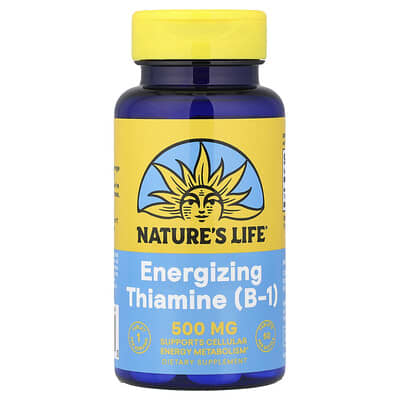 Nature's Life, B-1, 500 mg, 50 Tablets