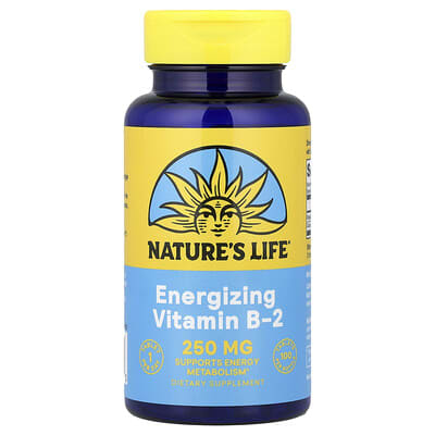 Nature's Life, Vitamin B-2, Refreshing, 100 Tablets