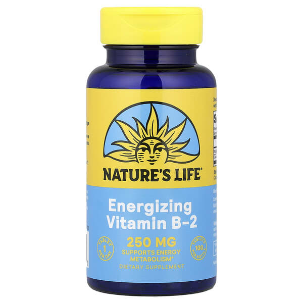 Vitamin B-2, Energizing, 100 Tablets