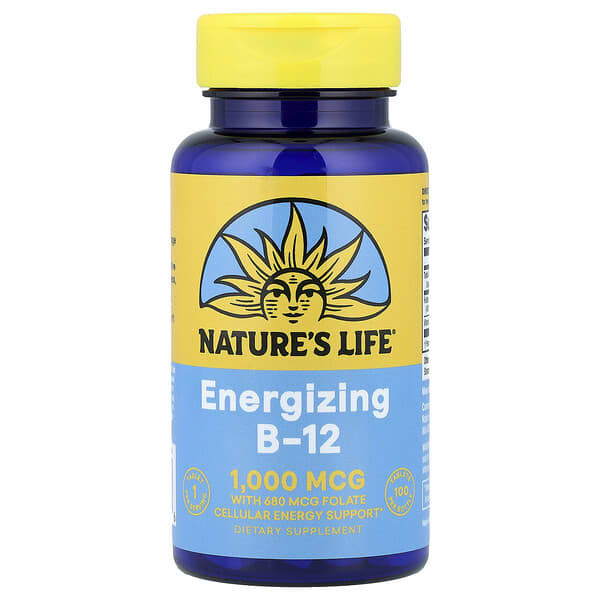 Nature's Life, B-12, 1,000mcg, 100정