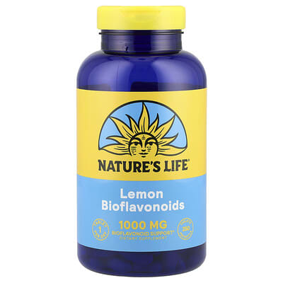 Nature's Life, Lemon Bioflavonoids, 1000 mg, 250 Tablets
