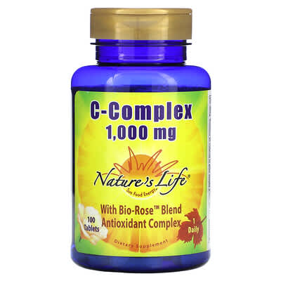 Nature's Life, C Complex, 1,000 mg, 100 Tablets