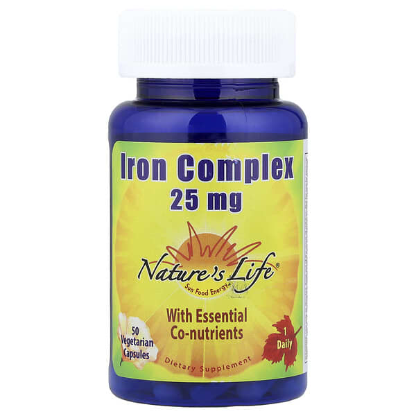 Iron Complex, 50 Vegetarian Capsules