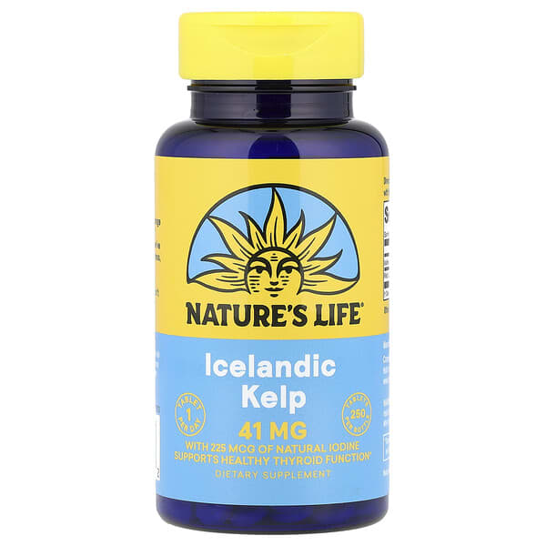Icelandic Kelp, 41 mg, 250 Tablets