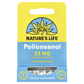 Nature's Life, Policosanol, 23 mg, 60 Micro Tablets