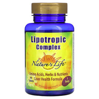 Nature's Life, Complejo lipotrópico`` 90 comprimidos