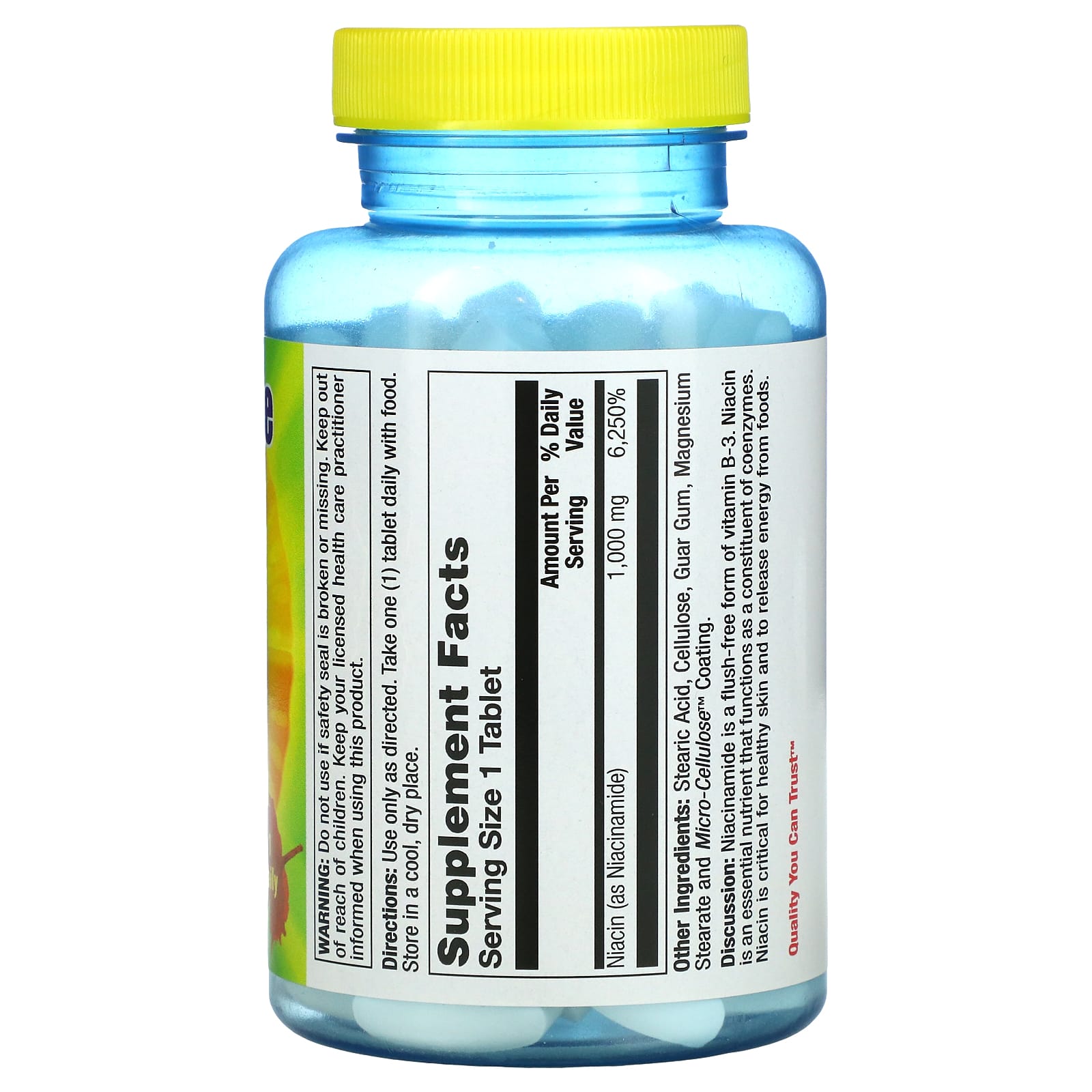 Natures Plus タイムリリース ナイアシンアミド 1000mg