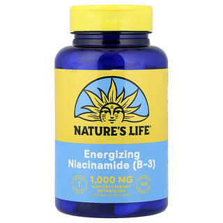 Nature's Life, Niasiiniamidi, 1 000 mg, 100 tablettia