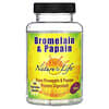 Bromélaïne et papaïne, 100 capsules végétariennes
