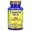 L-Cysteine, 500 mg, 100 Capsules