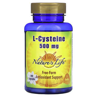 Nature's Life, L-cystéine, 500 mg, 100 capsules
