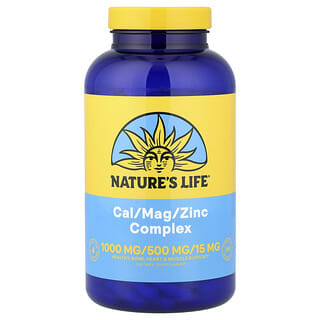 Nature's Life, Cal/Mag/Çinko Kompleksi, 250 Kapsül