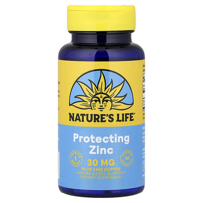 Nature's Life, Protective Zinc, 50 Capsules