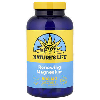 Nature's Life, 補充鎂，250 粒膠囊