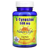 L-tirosina, 500 mg, 100 cápsulas vegetarianas
