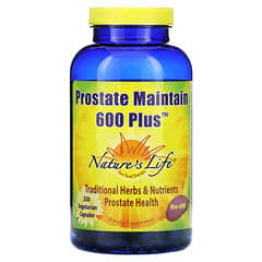 Nature's Life, Prostate Maintain 600 Plus, 250 cápsulas vegetales
