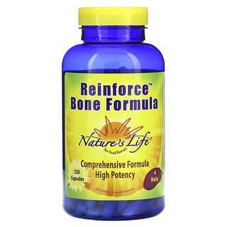 Nature's Life, Reinforce Bone Formula, 250 Capsules