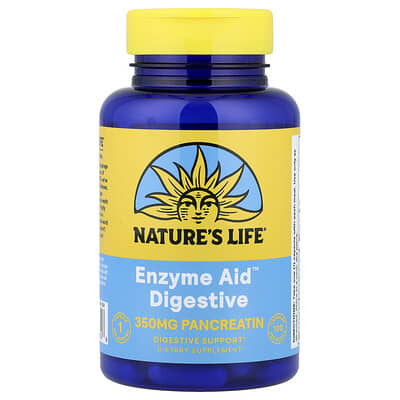 Nature's Life, Enzyme Aid™ Digestion, 100 Capsules