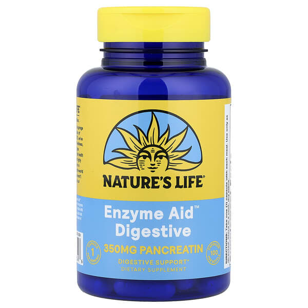 Enzyme Aid™ Digestive, 100 Capsules