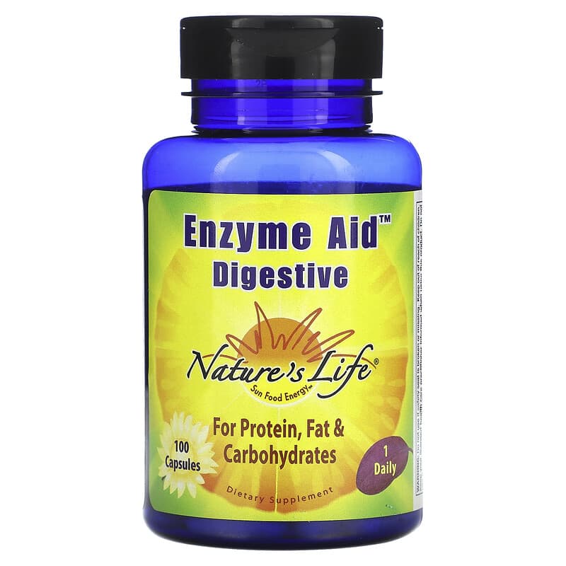 Enzyme Aid, Digestive, 100 Capsules