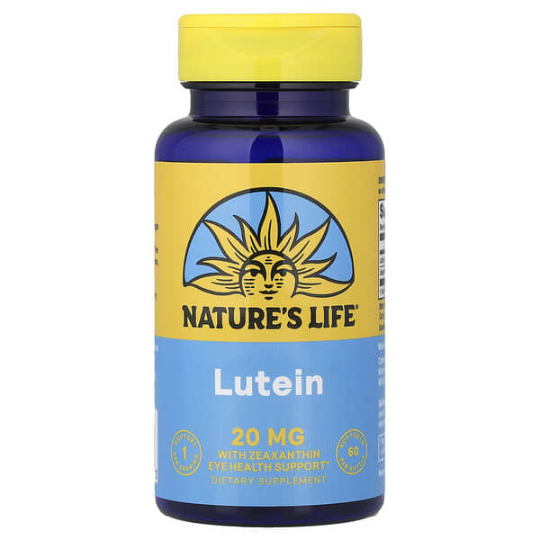 Nature's Life, Lutein, 60 Softgels — product photo 1