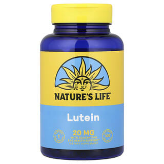 Nature's Life, Lutéine, 20 mg, 100 capsules à enveloppe molle