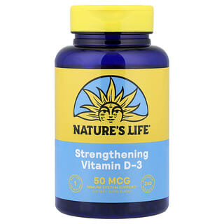 Nature's Life, D-3, 50 mcg (2.000 IU), 240 Weichkapseln