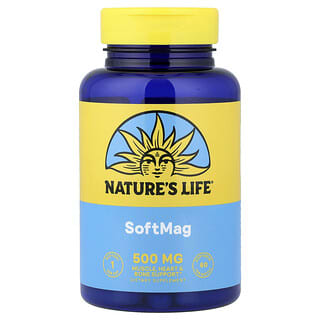 Nature's Life, SoftMag，500 毫克，60 粒软胶囊