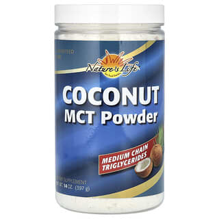 Nature's Life, Coconut MCT Powder, Kokosnuss-MCT-Pulver, 397 g (14 oz.)