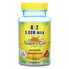 K-2, Bone Health Menatetrenone, 5,000 mcg, 60 Tablets