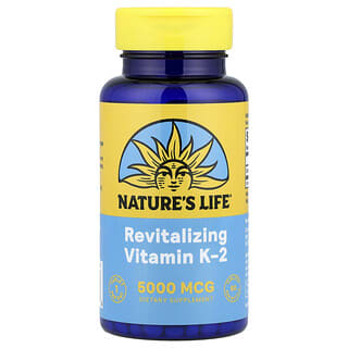 Nature's Life, K-2, 5.000 mcg, 60 comprimate