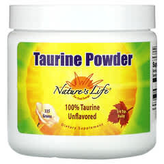 Nature's Life, Taurine en poudre, Non aromatisée, 335 g
