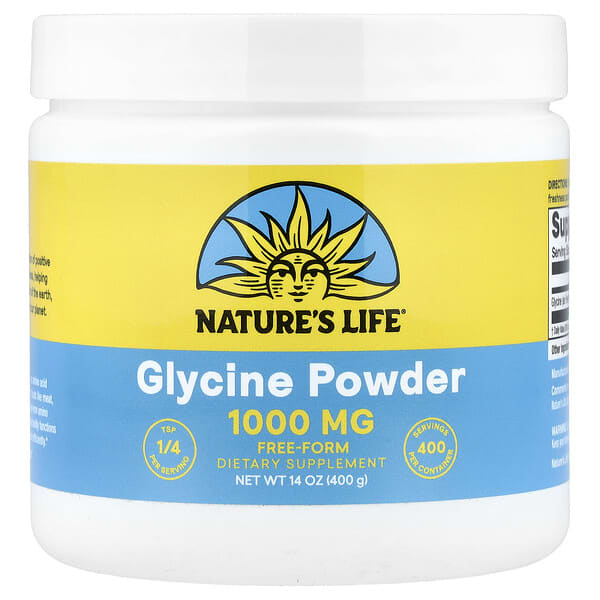 Nature's Life, 글라이신 분말, 무맛, 400g