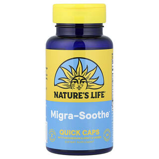 Nature's Life, Migra-Soothe™, hurtigkapsler, 60 kapsler