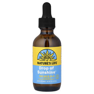 Nature's Life, Kvapka slnečného svitu, 125 mcg (5 000 IU), 60 ml