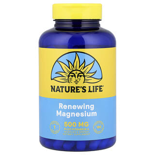 Nature's Life, Magnésium régénérant, 180 VegCaps