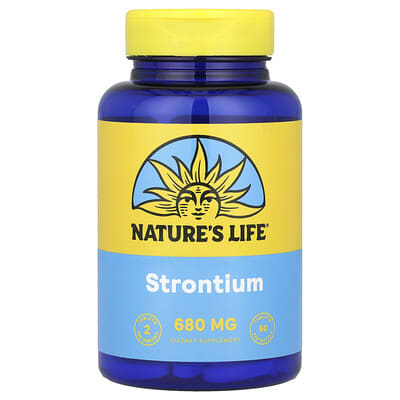 Nature's Life, Strontium, 60 Tablets (340 mg each tablet)