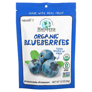 Natierra, 有機凍乾，藍莓，1.2 盎司（34 克）