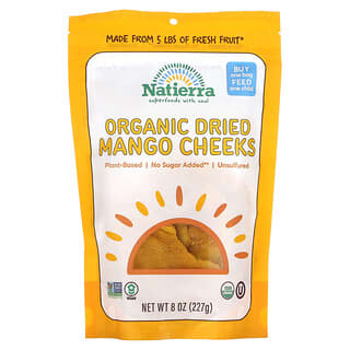 Natierra, Organic Dried Mango Cheeks, 8 oz (227 g)