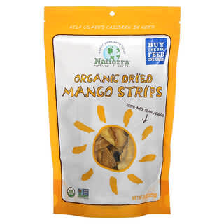 Natierra, Organic Dried, Mango Strips, 8 oz (227 g)