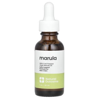 Natural Outcome, 100% Cold Pressed Virgin Marula Oil, 100% kalt gepresstes natives Marulaöl, 30 ml (1 oz.)