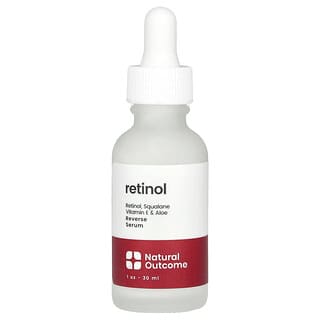 Natural Outcome, 레티놀 리버스 세럼, 향료 무함유, 30ml(1oz)