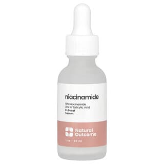 Natural Outcome, Niacinamide, B-Boost Serum, Fragrance Free, 1 oz (30 ml)