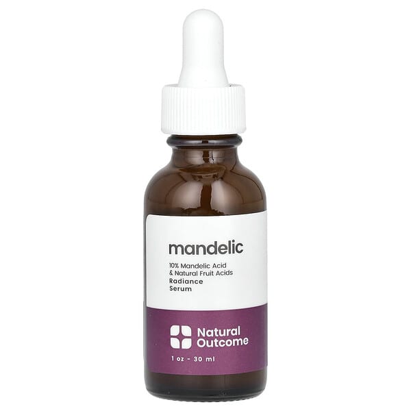Natural Outcome, Mandelic, 래디언스 세럼, 무향, 30ml(1oz)