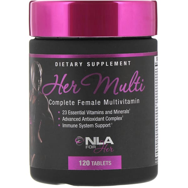 NLA for Her, Her Multi、完全な女性用マルチビタミン、120錠